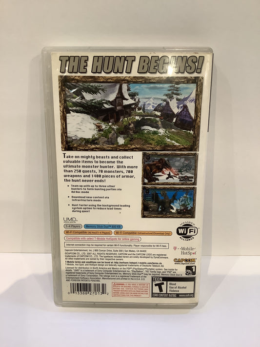 Monster Hunter Freedom 2 - PSP