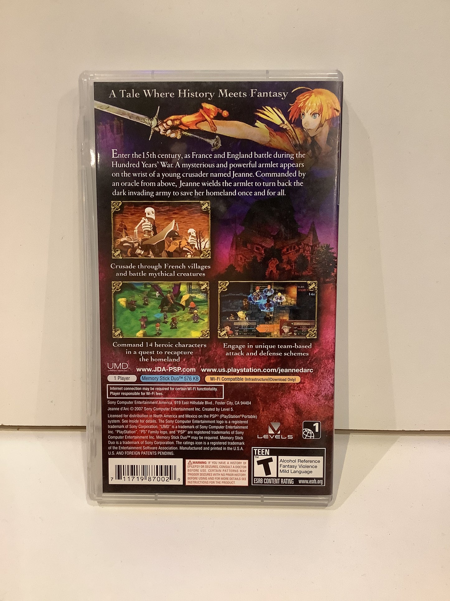 Jeanne d'Arc - PSP