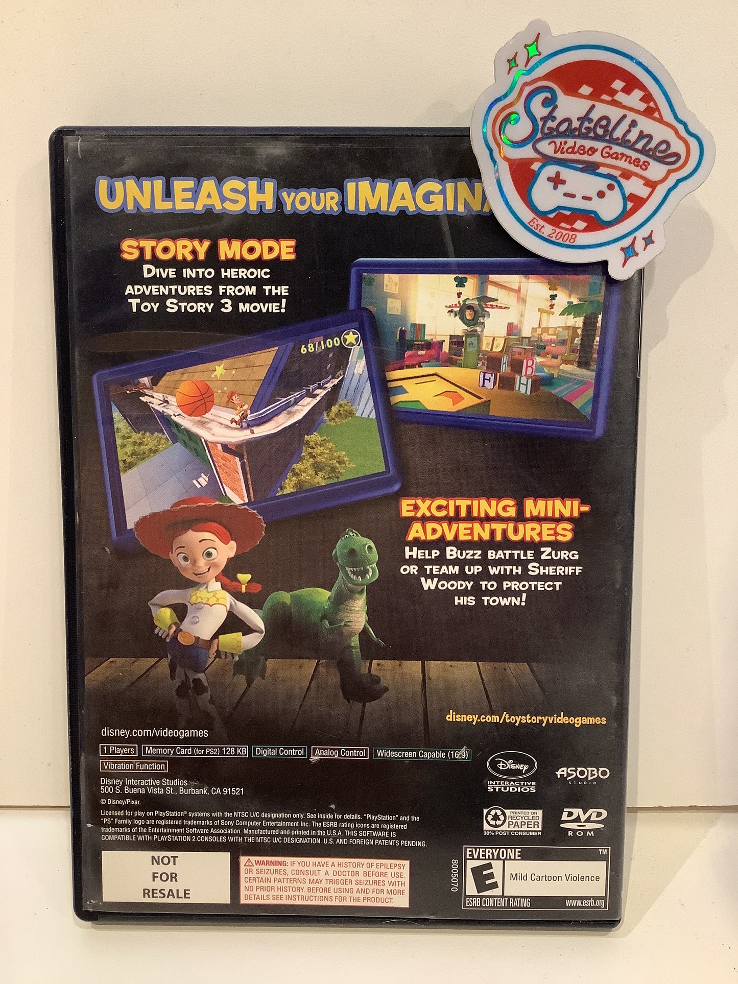 Toy Story 3: The Video Game - Playstation 2