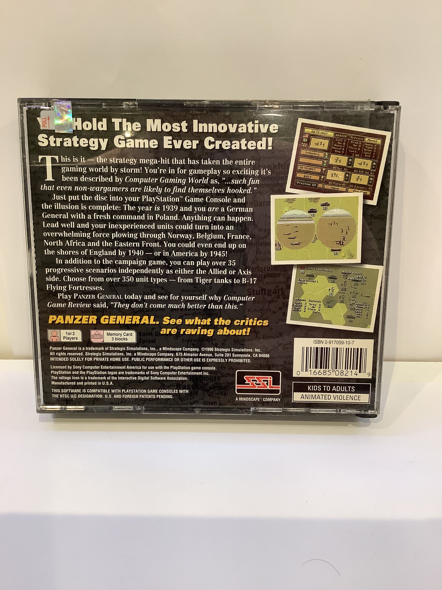 Panzer General - Playstation