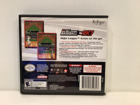 Major League Baseball 2K7 - Nintendo DS