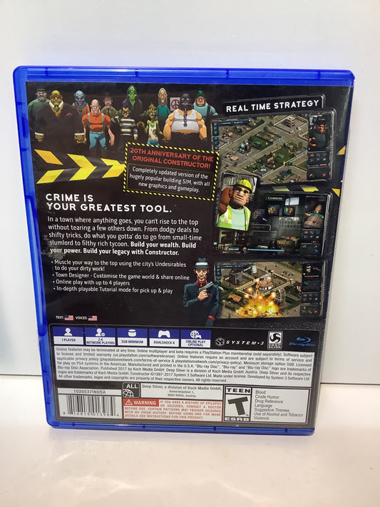 Constructor - Playstation 4