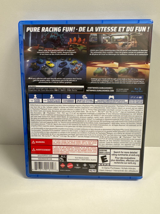 Hot Wheels Unleashed - Playstation 4