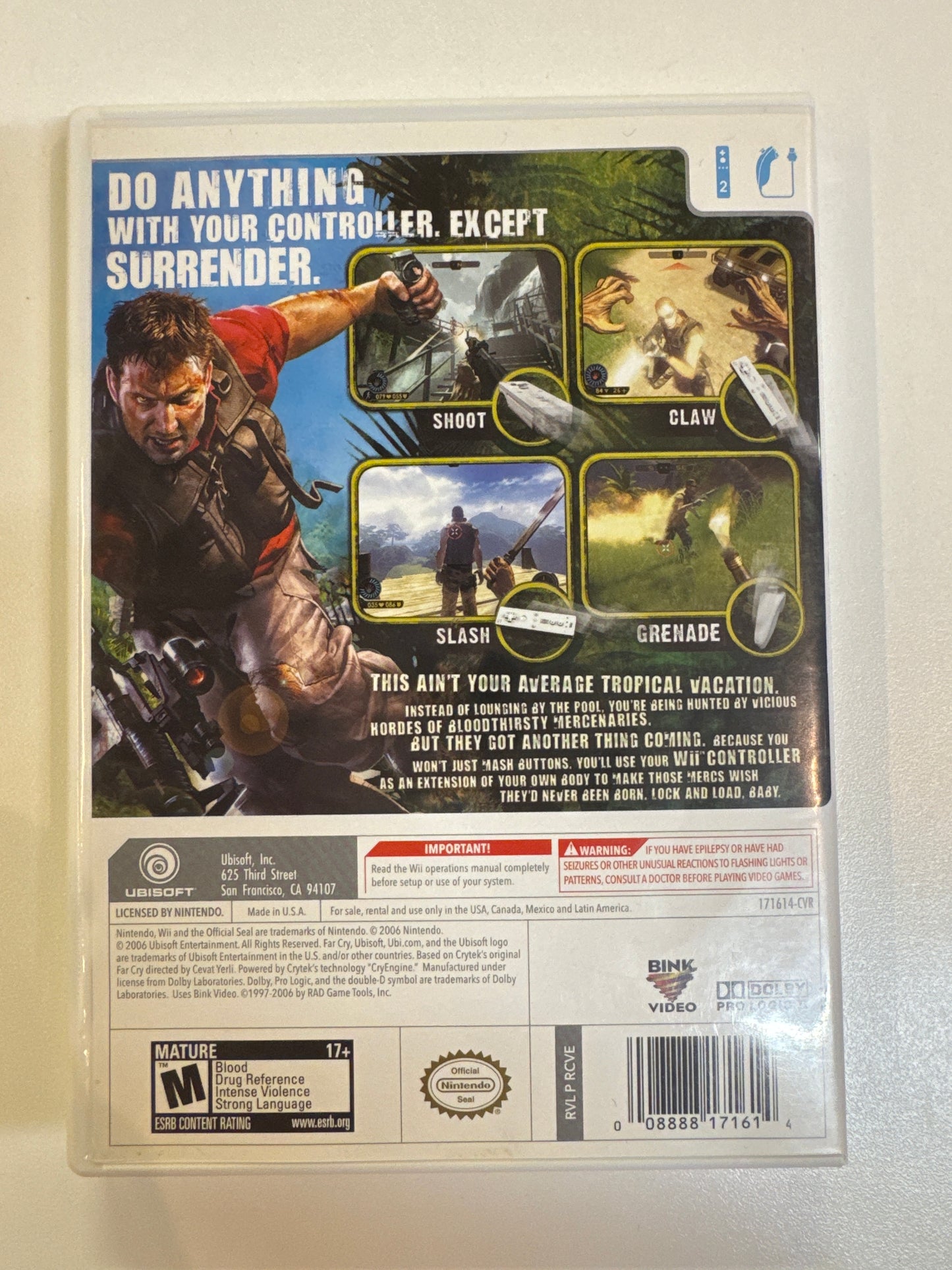 Far Cry Vengeance - Wii