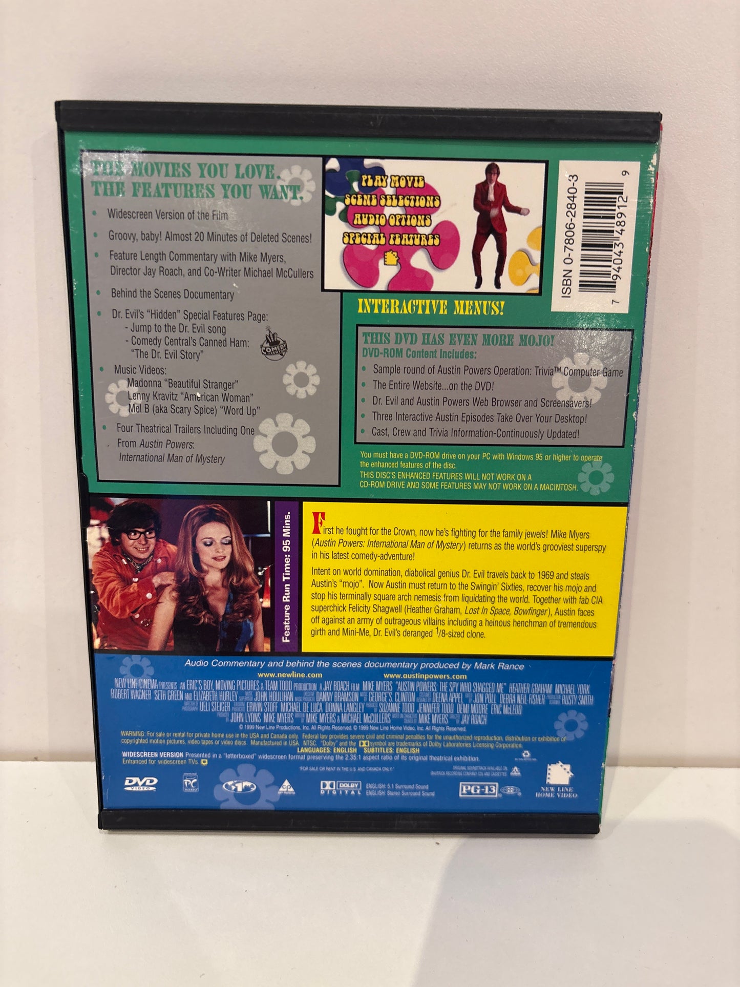 Austin Powers: The Spy That Shagged Me - DVD