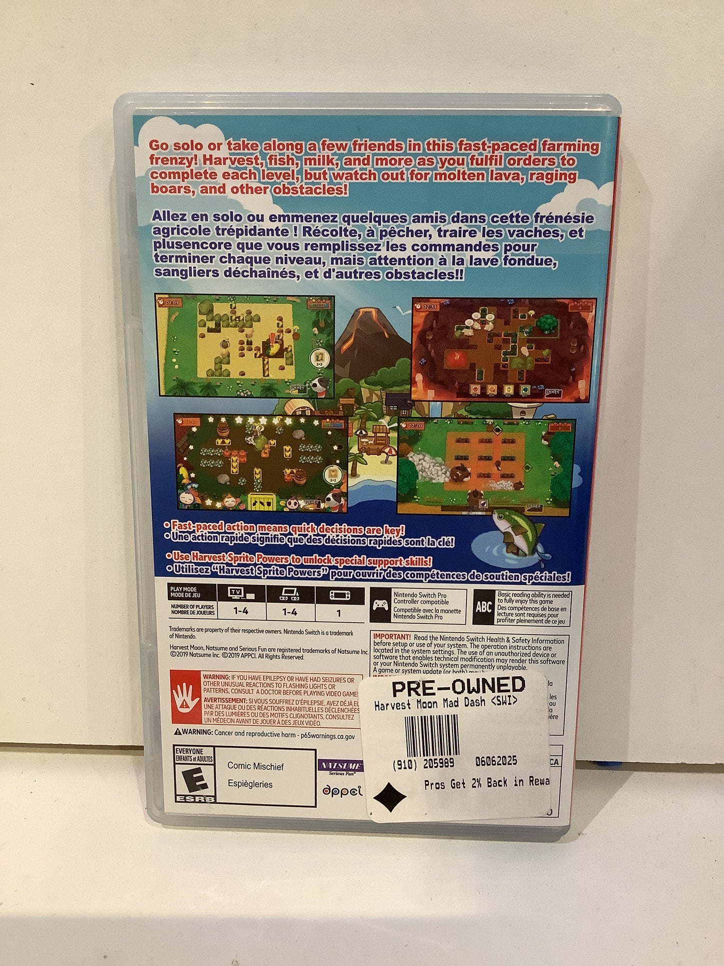 Harvest Moon: Mad Dash - Nintendo Switch