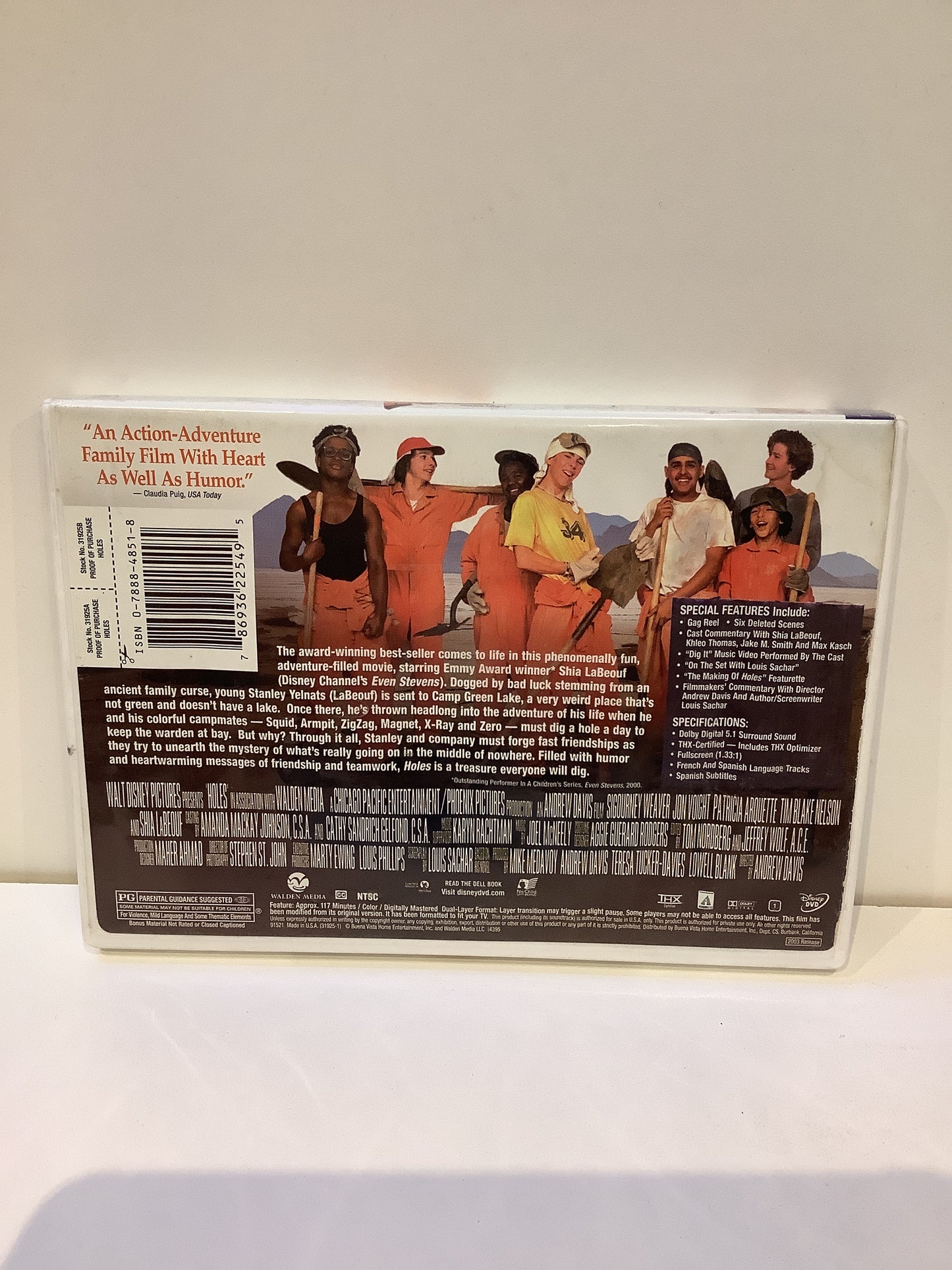 Holes - DVD