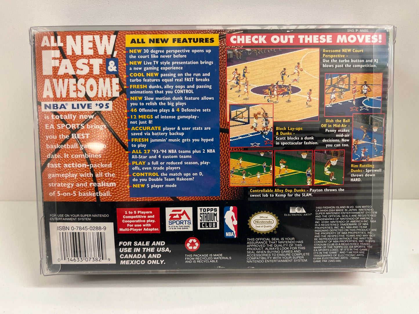 NBA Live 95 - Super Nintendo