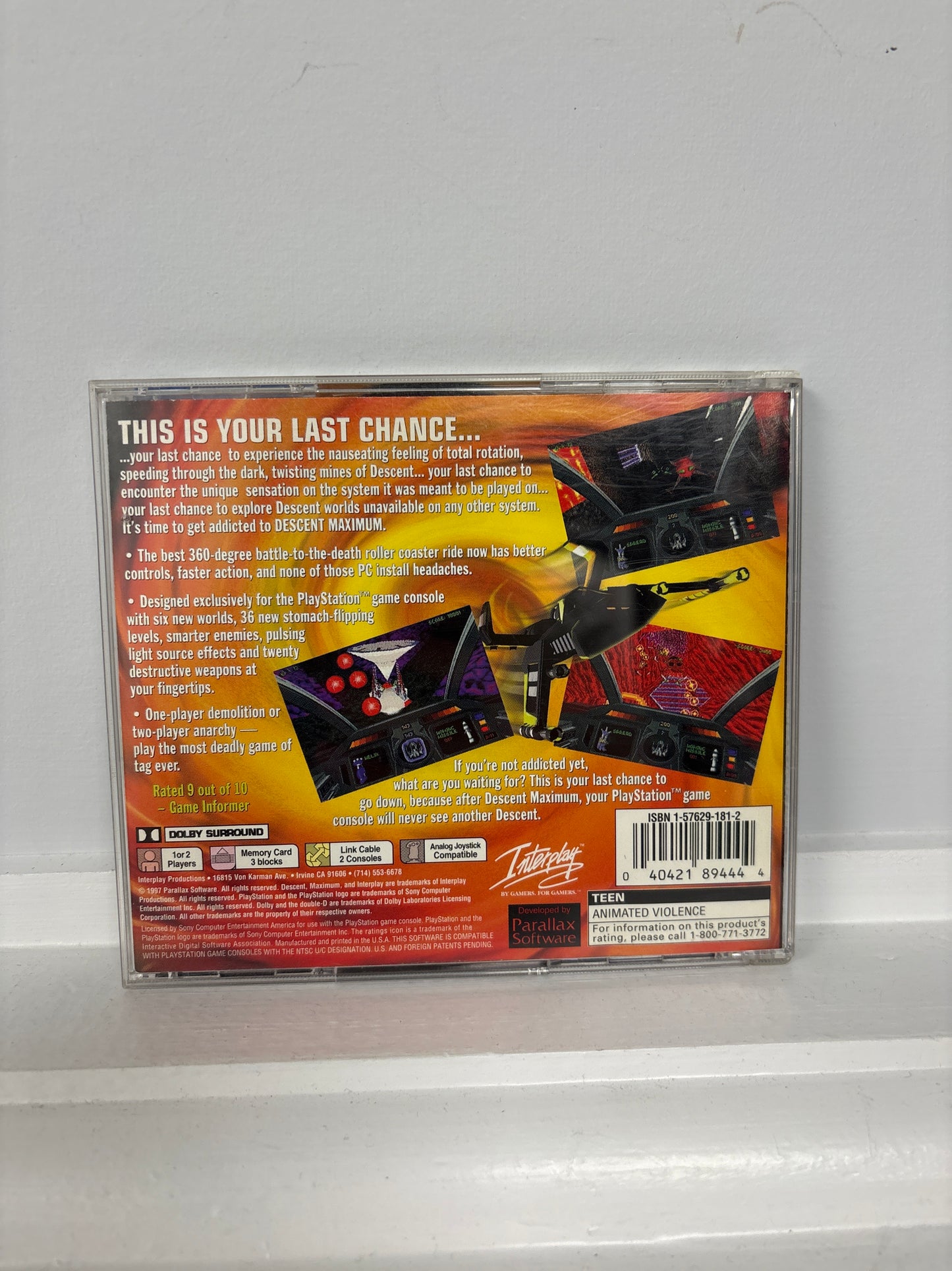 Descent Maximum - Playstation