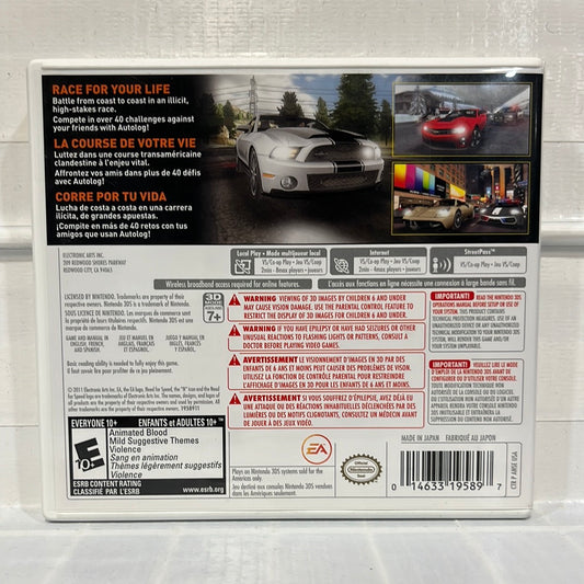 Need For Speed: The Run - Nintendo 3DS