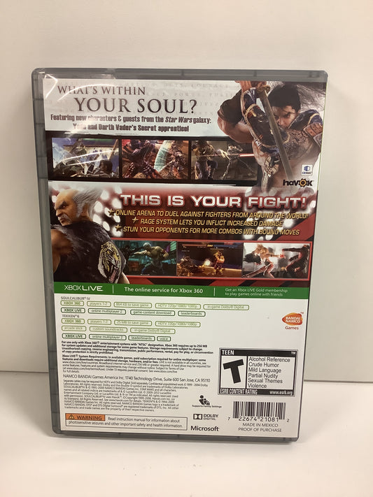 Soul Calibur 4 & Tekken 6 - Xbox 360