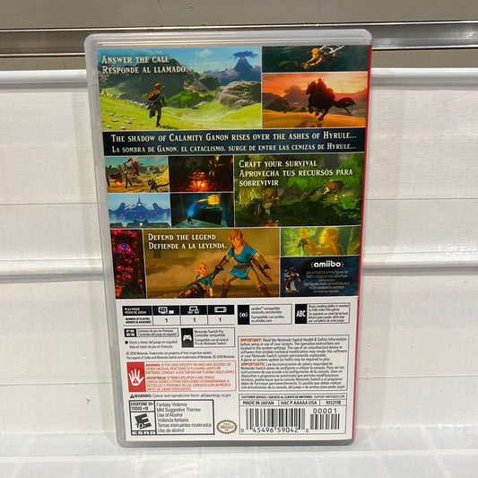 The Legend of Zelda Breath of the Wild - Nintendo Switch