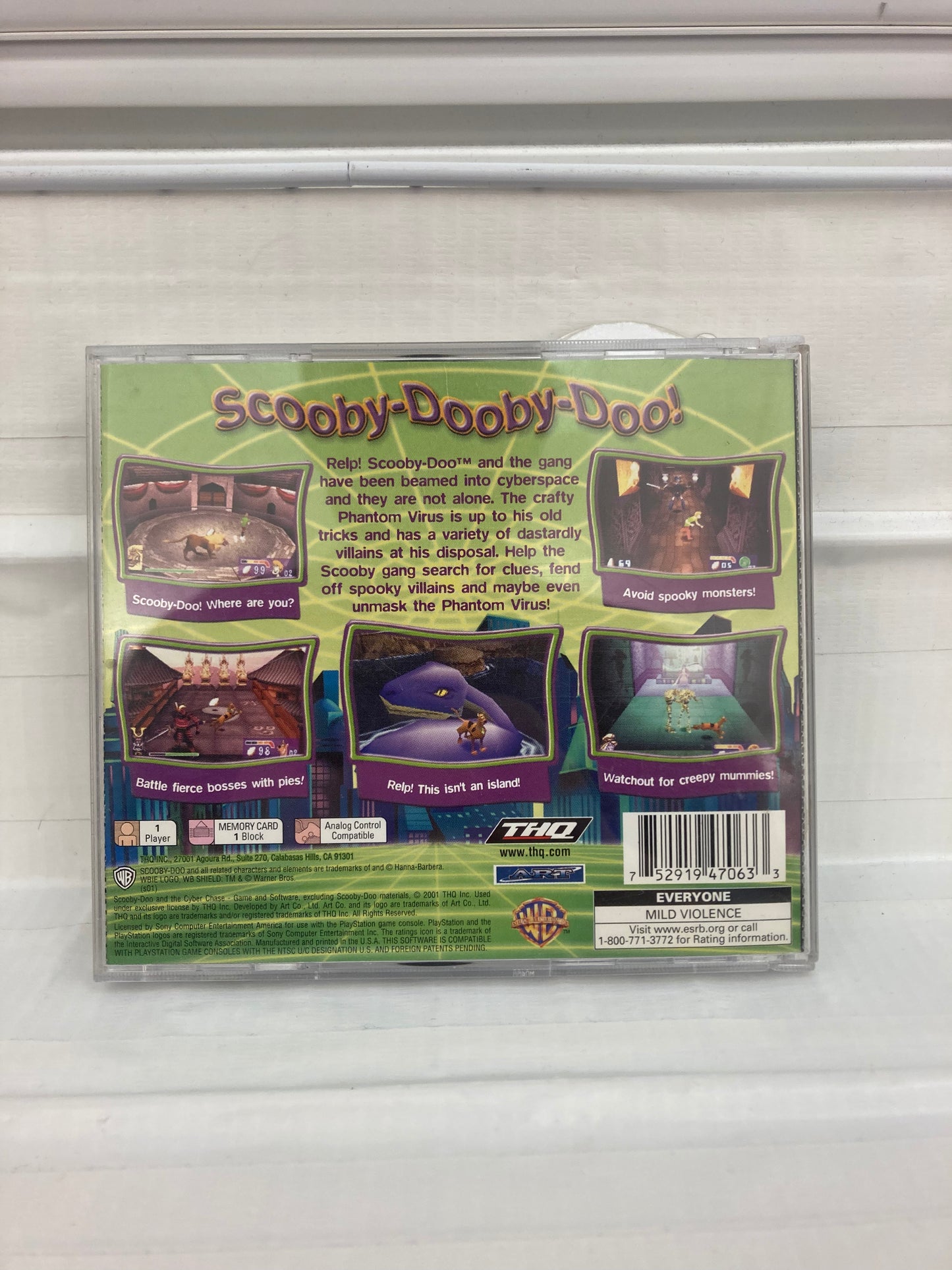 Scooby Doo Cyber Chase - Playstation