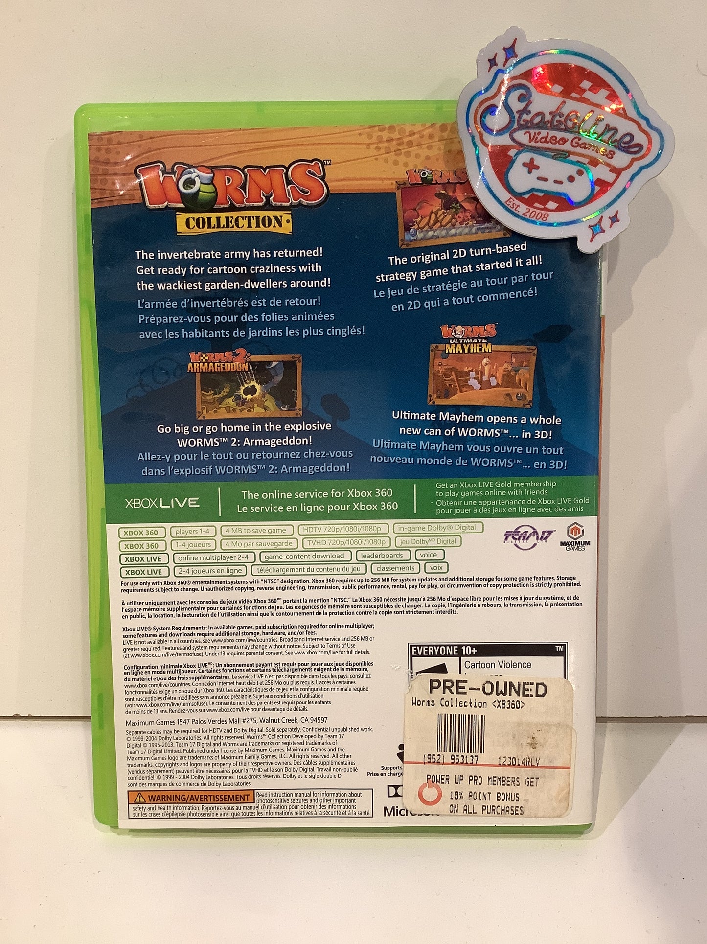 Worms Collection - Xbox 360