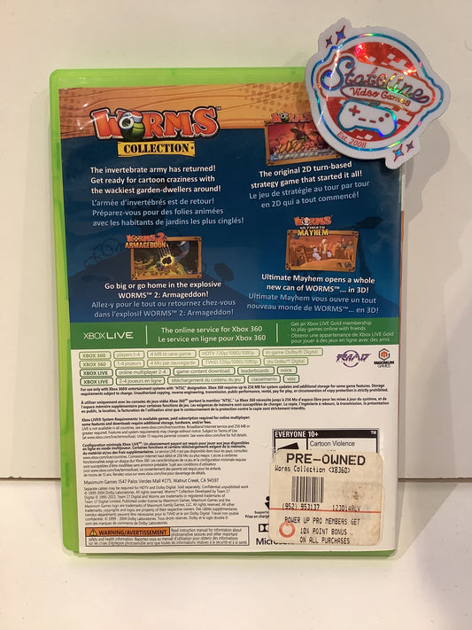 Worms Collection - Xbox 360