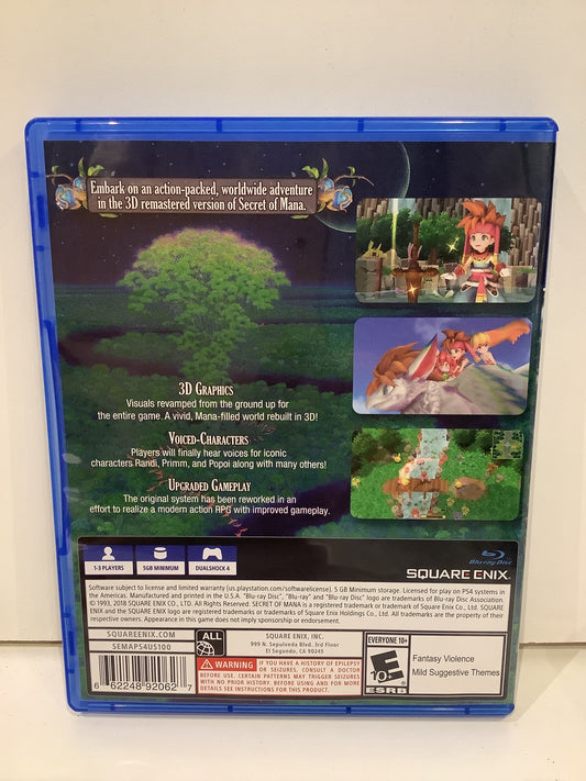 Secret of Mana - Playstation 4