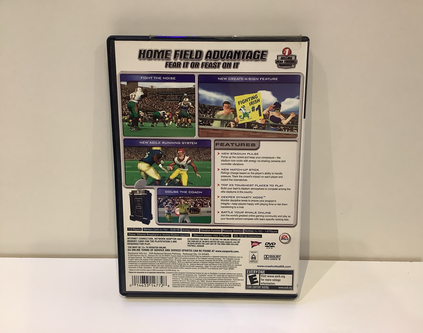 NCAA Football 2005 - Playstation 2