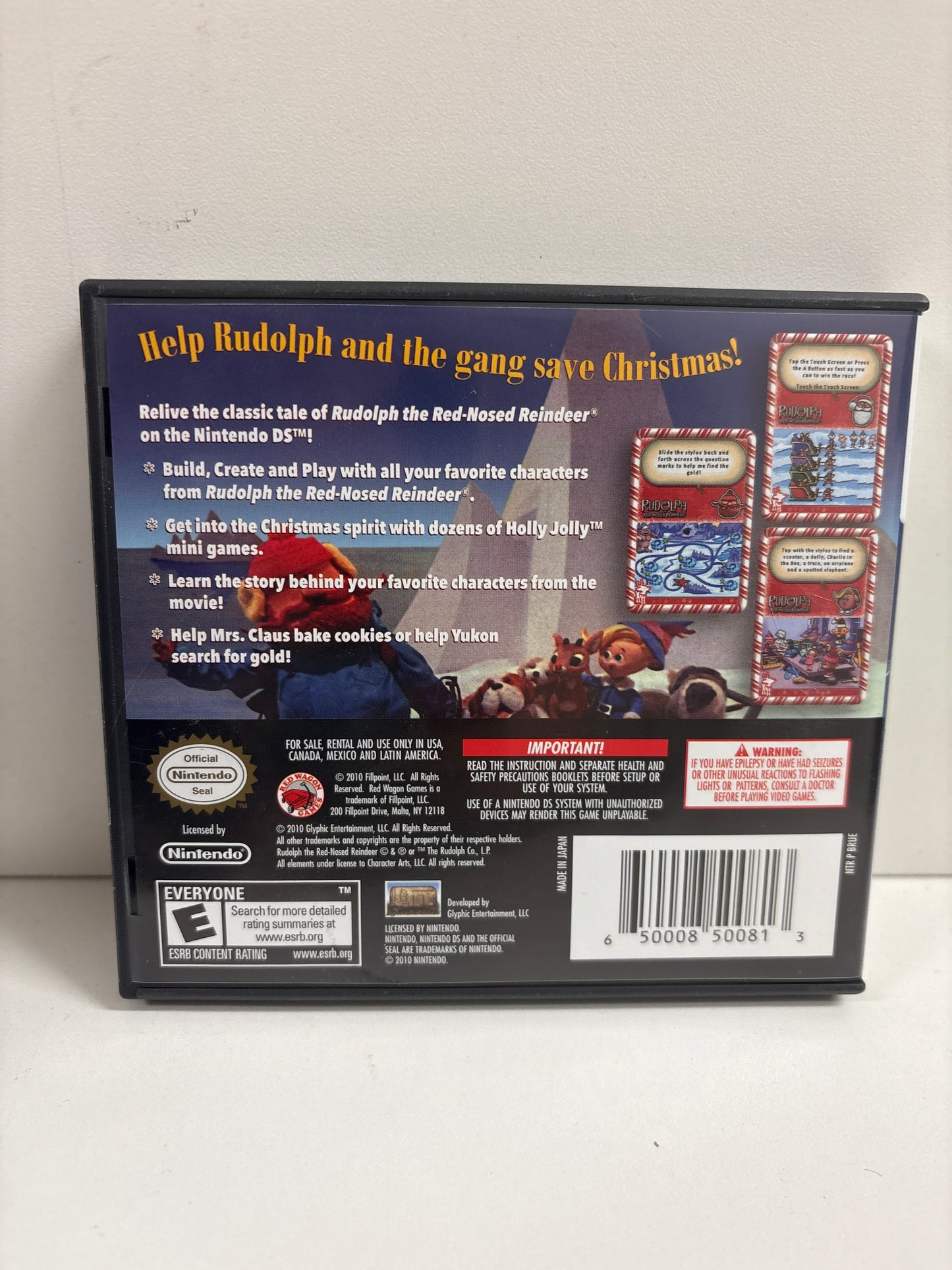 Rudolph the Red-Nosed Reindeer - Nintendo DS