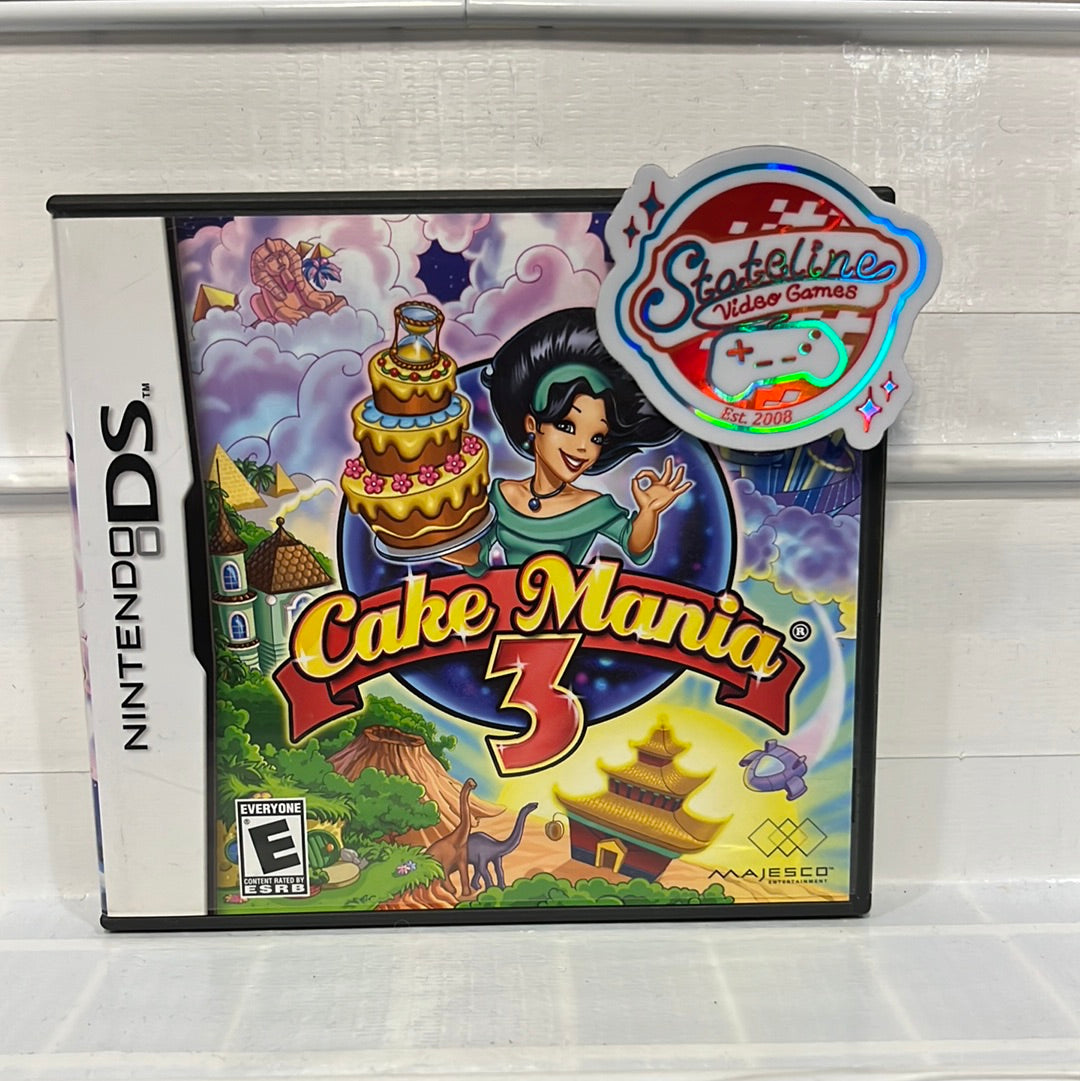 Cake Mania 3 - Nintendo DS – Stateline Video Games Inc.