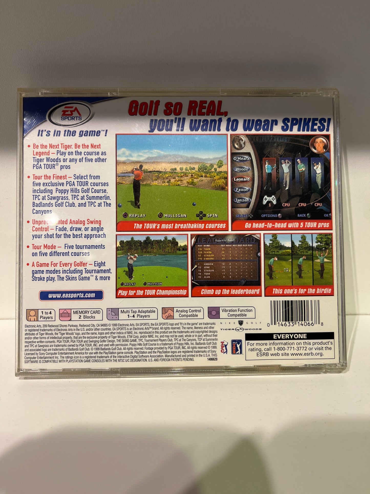 Tiger Woods 2000 - Playstation