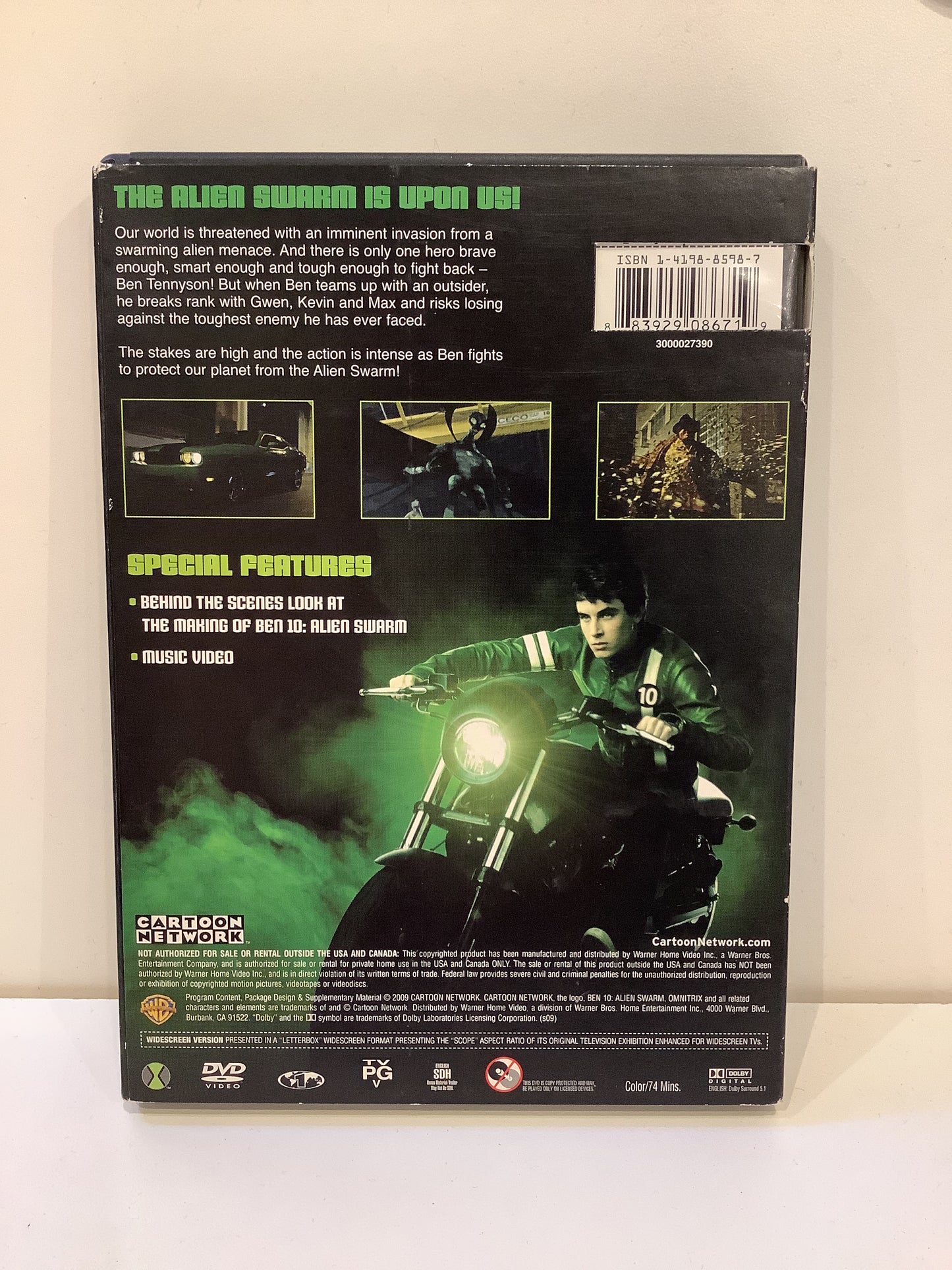 Ben 10 Alien Swarm - DVD