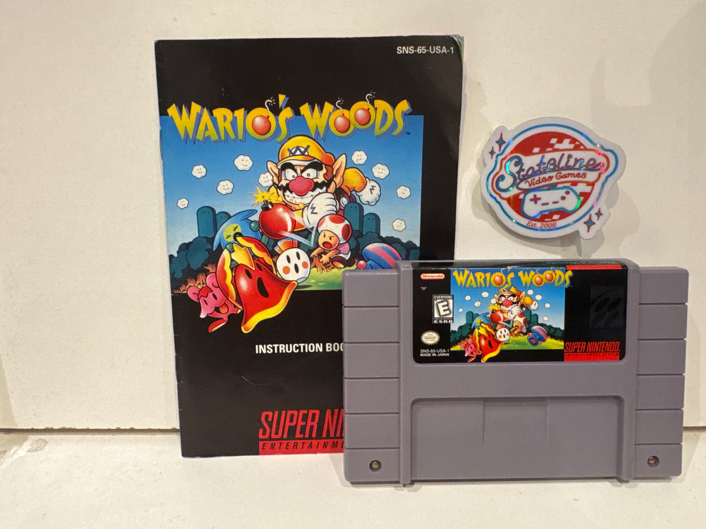 Wario's Woods - Super Nintendo