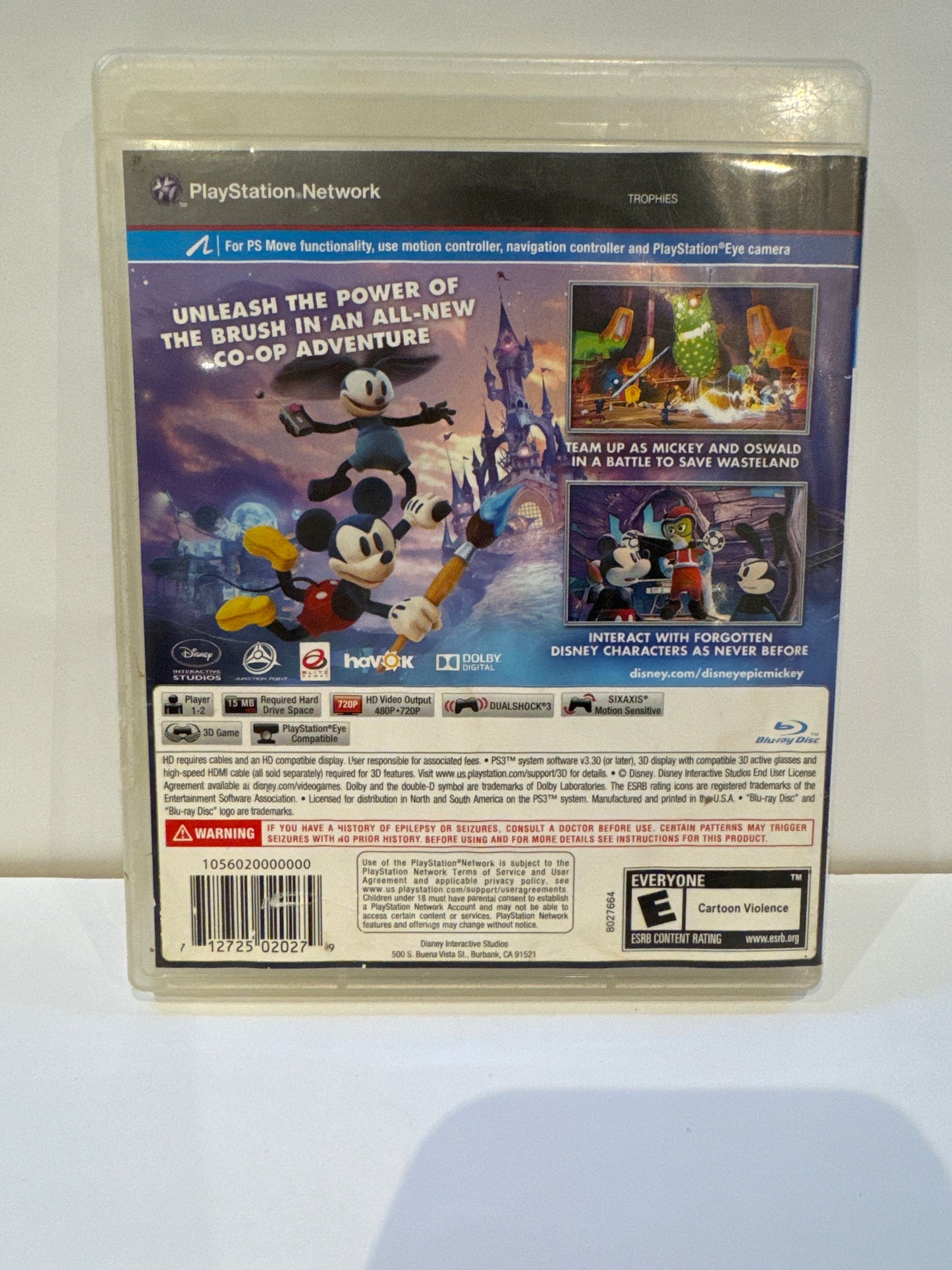 Epic Mickey 2: The Power of Two - Playstation 3