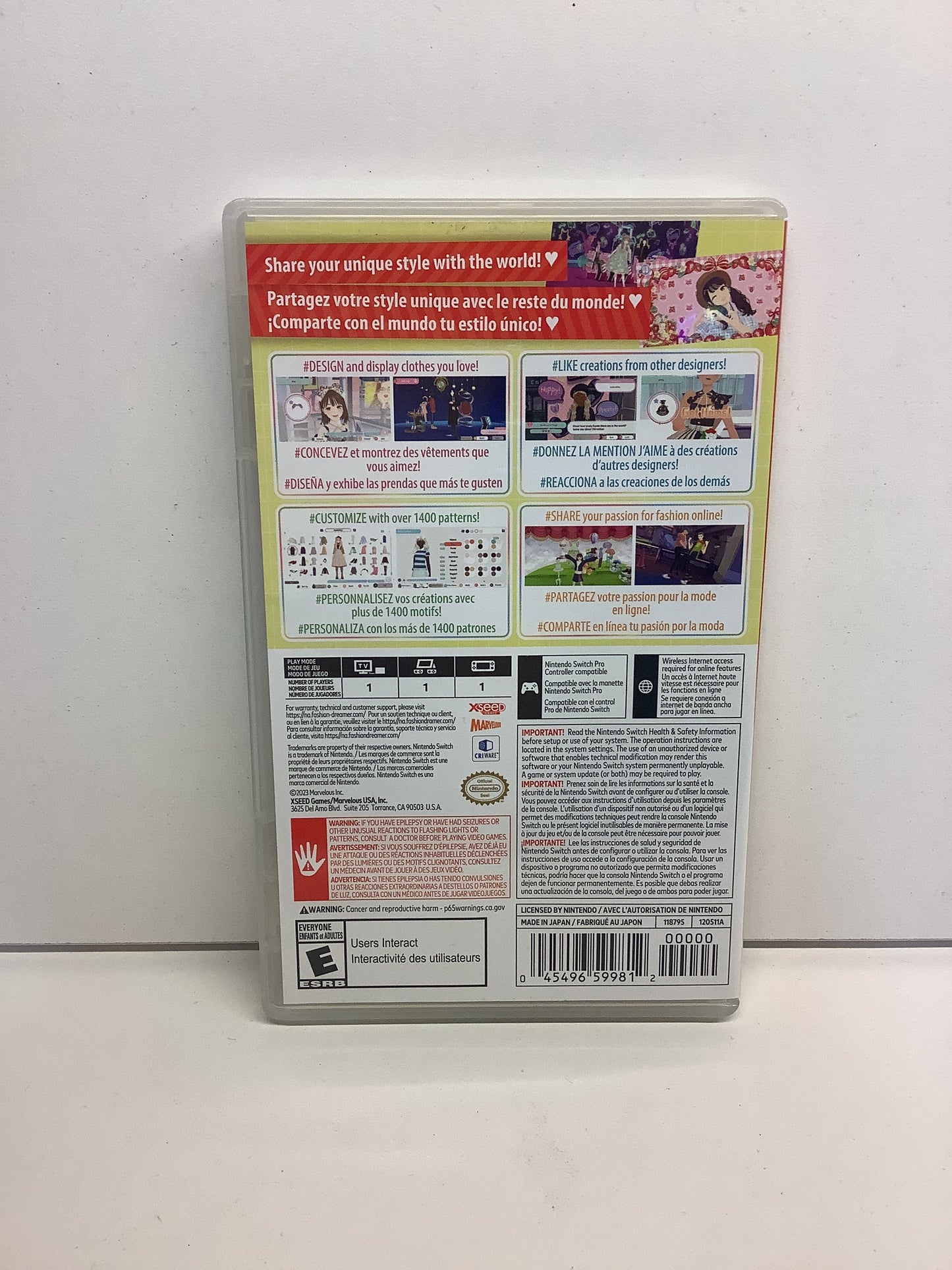 Fashion Dreamer - Nintendo Switch