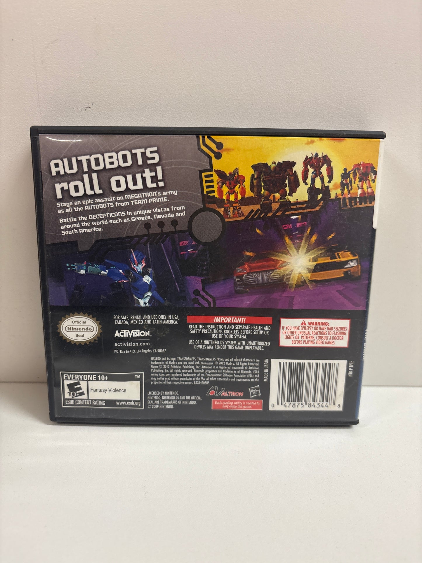 Transformers: Prime - Nintendo DS