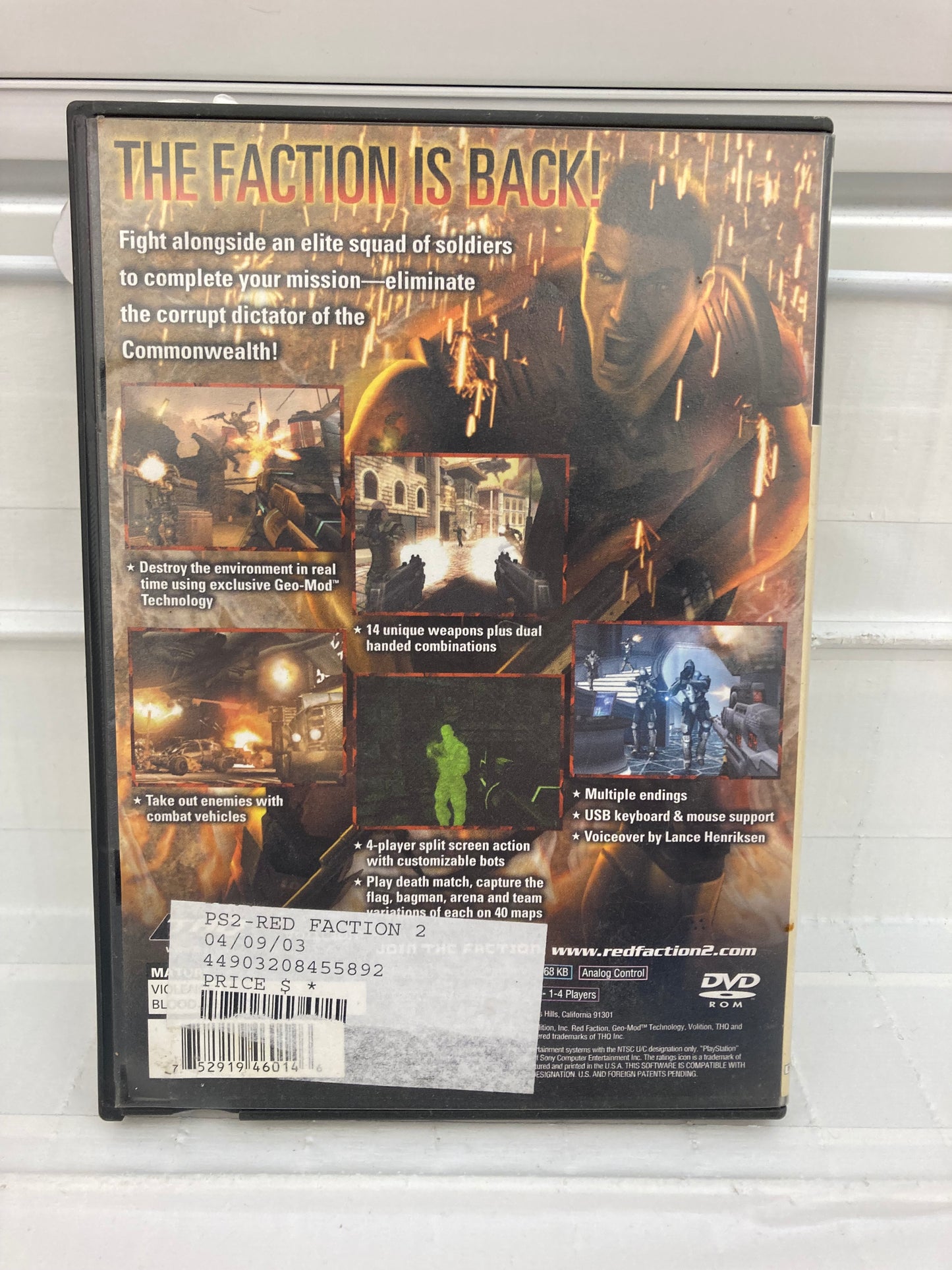 Red Faction II - Playstation 2