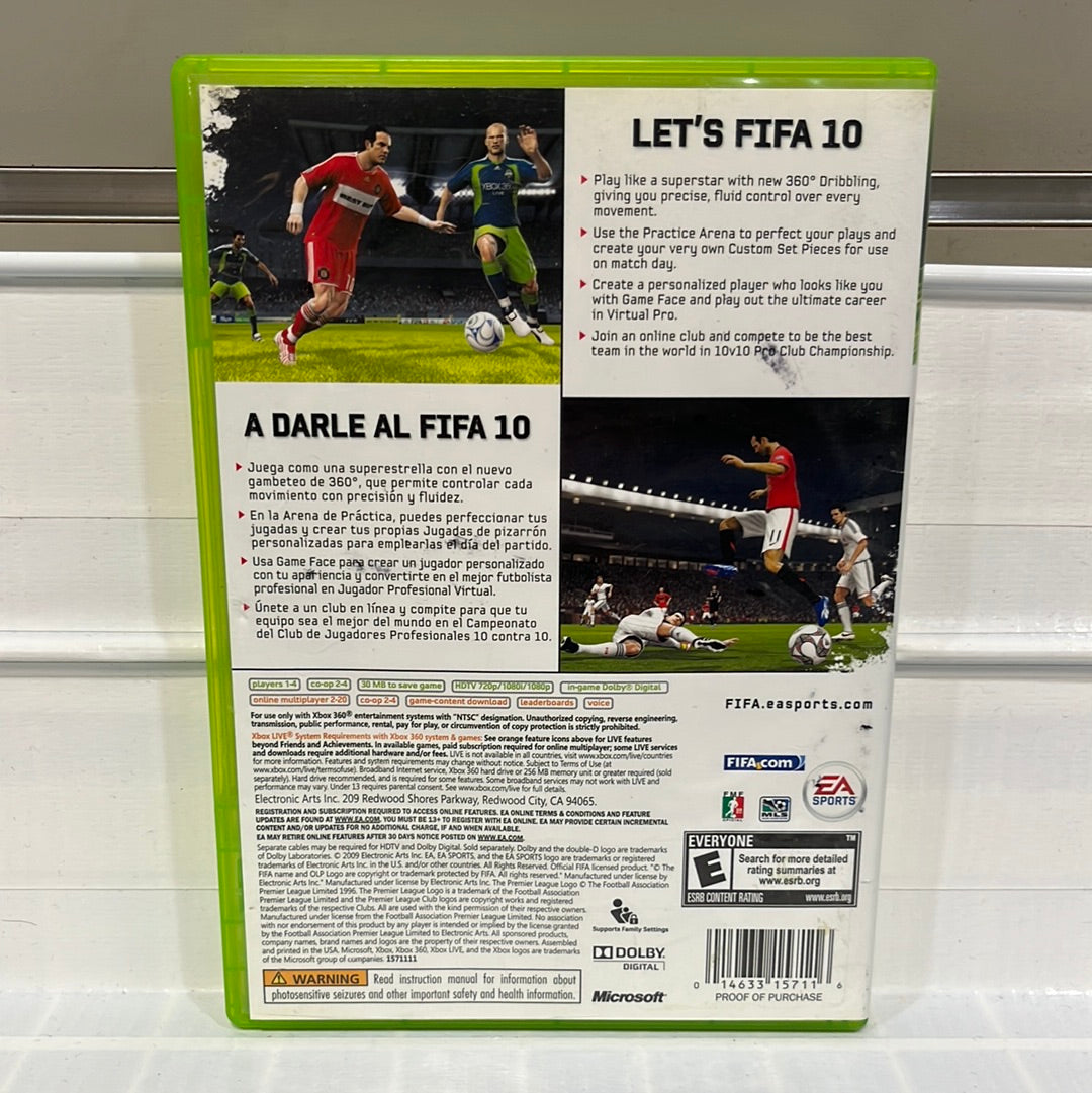 FIFA Soccer 10 - Xbox 360