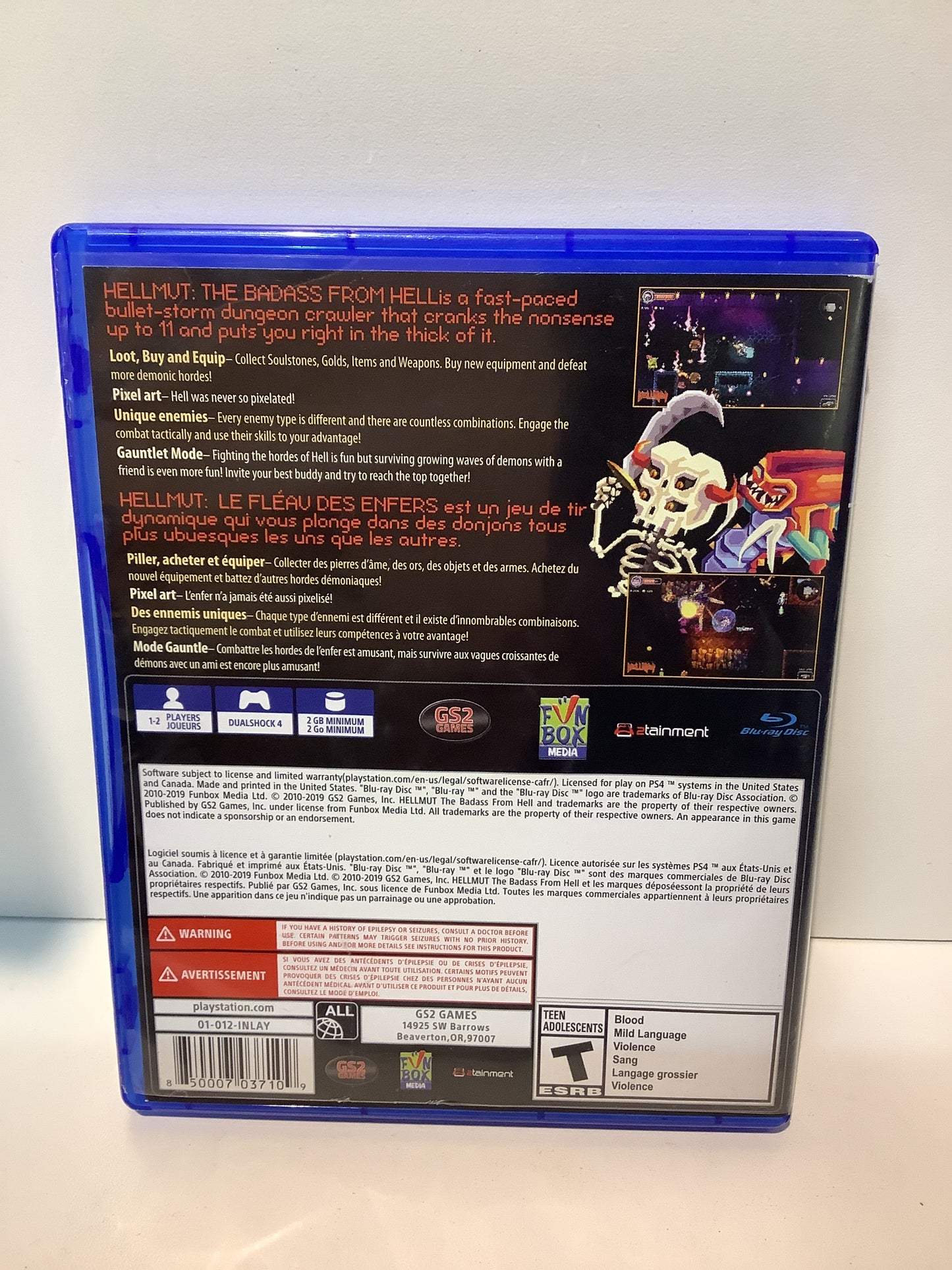 Hellmut: The Badass from Hell - Playstation 4