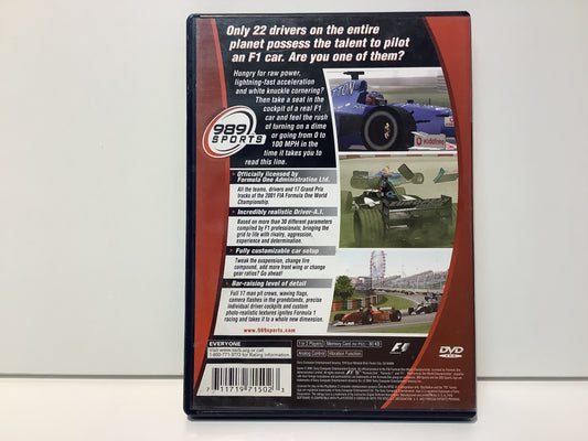 Formula One 2001 - Playstation 2