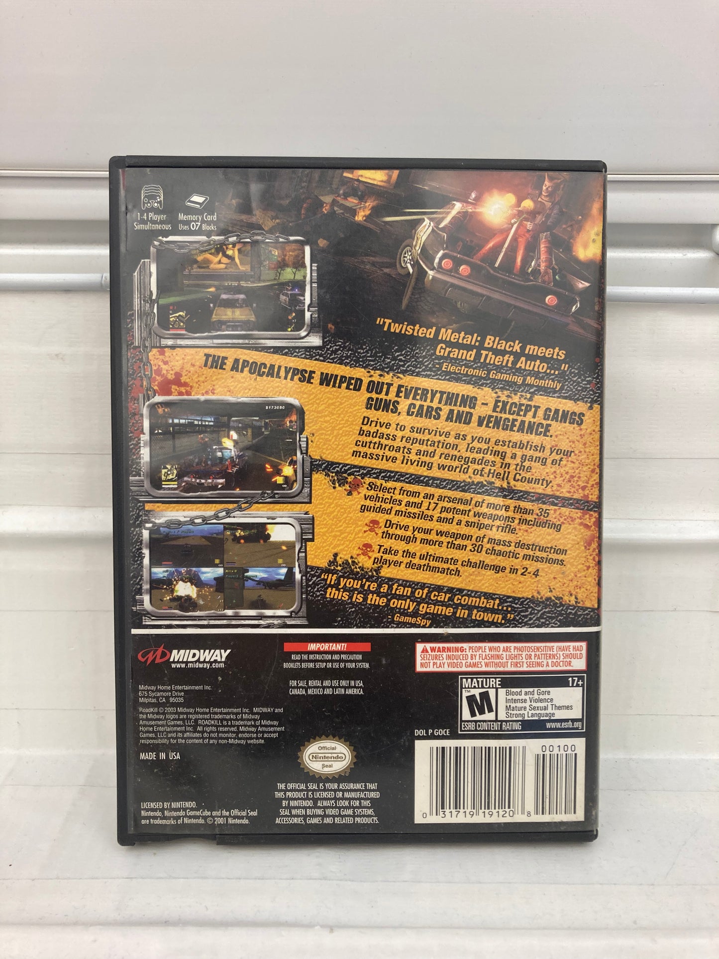 Roadkill - Gamecube