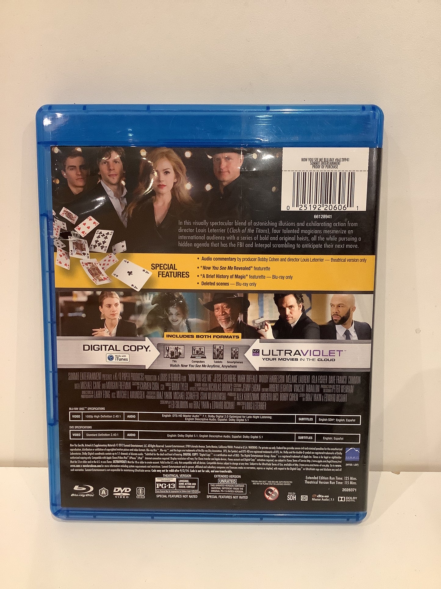 Now You See Me - Blu-Ray