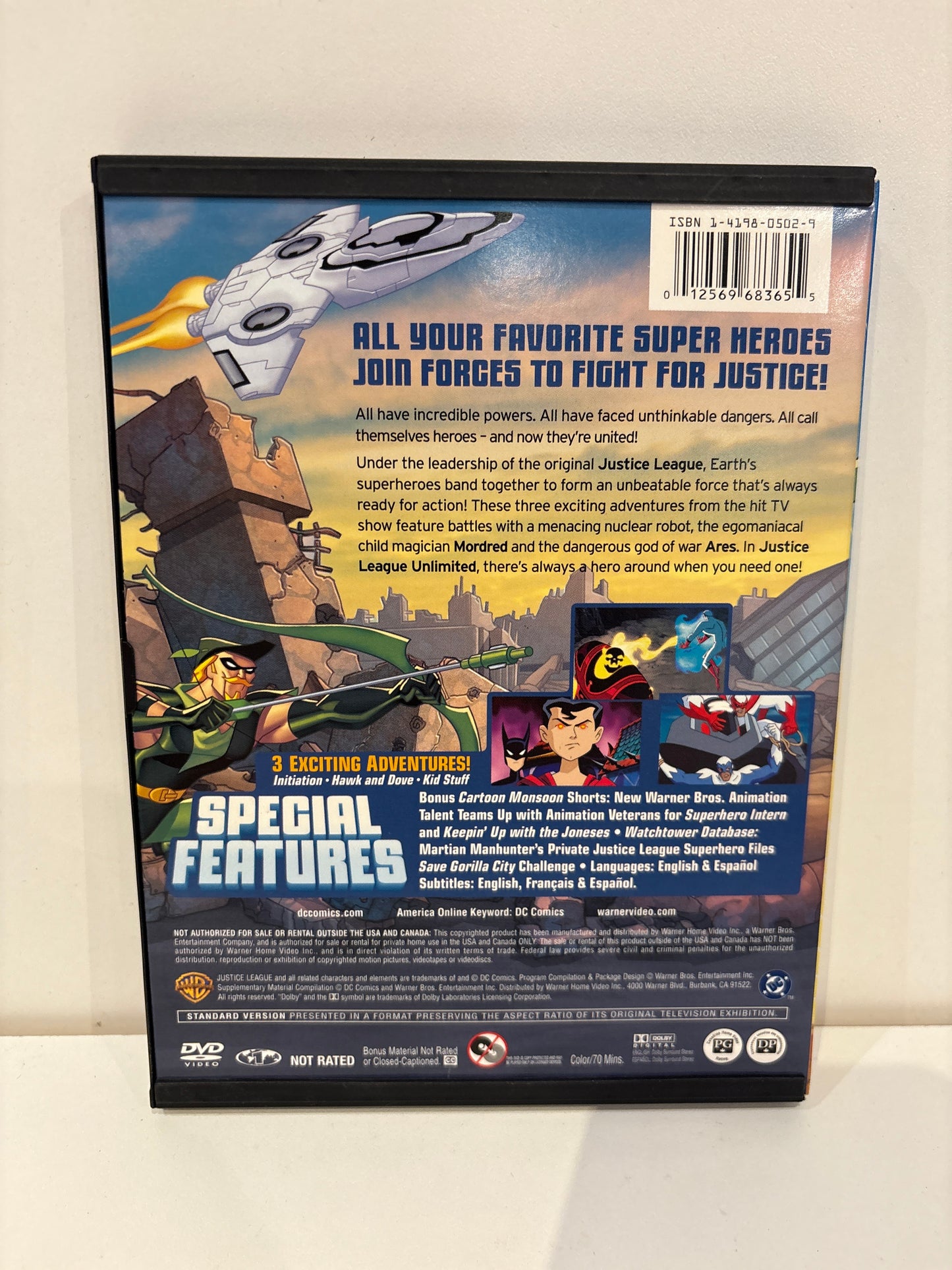 Justice League Unlimited: Saving the World - DVD