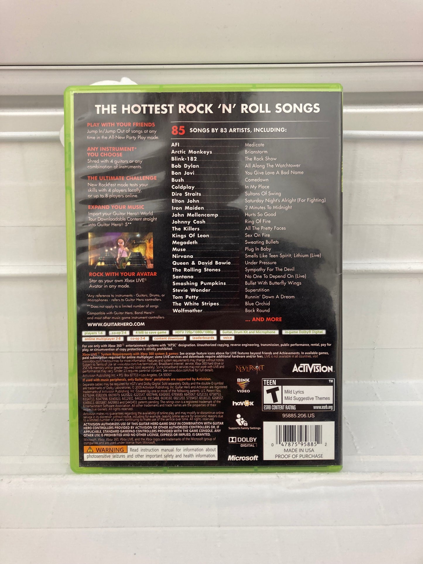 Guitar Hero 5 - Xbox 360