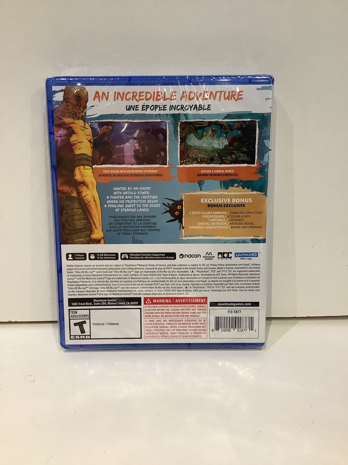 Clash Artifacts of Chaos: Zeno Edition - Playstation 5