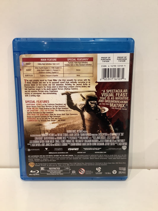 300 - Blu-Ray