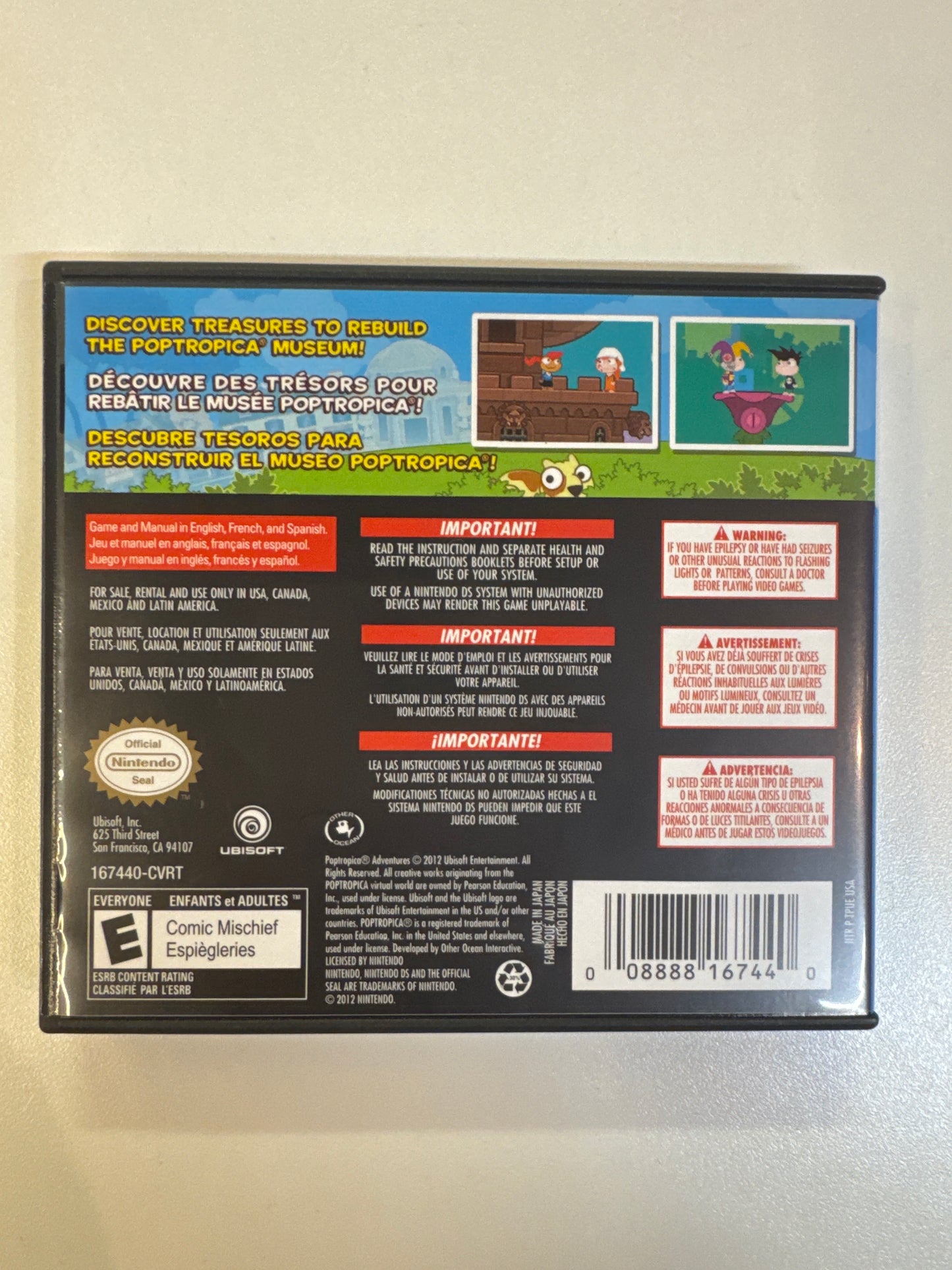 Poptropica Adventures - Nintendo DS