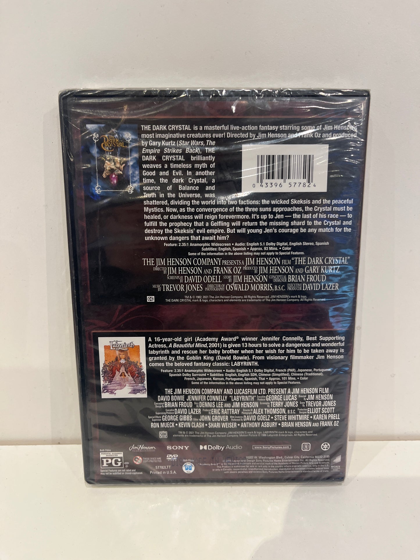 The Dark Crystal / Labyrinth - DVD