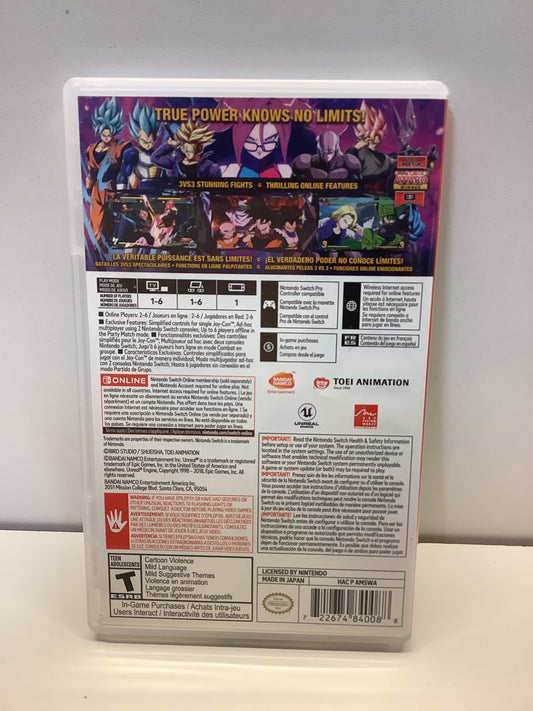 Dragon Ball FighterZ - Nintendo Switch