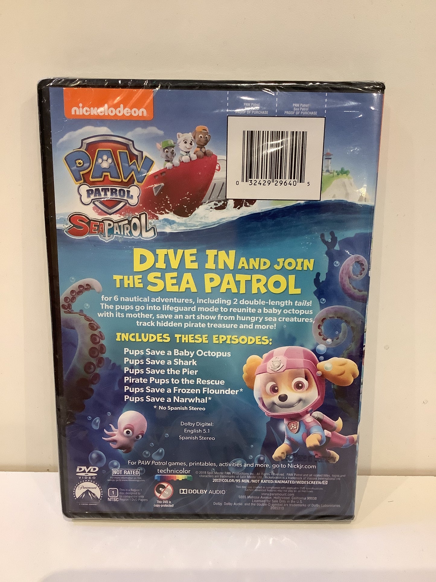 Paw Patrol: Sea Patrol - DVD