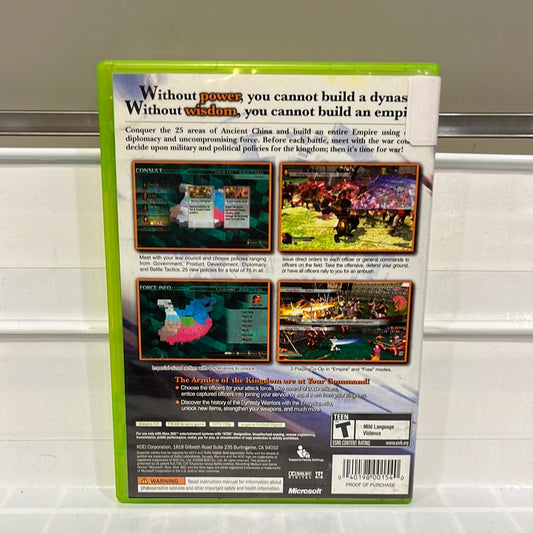 Dynasty Warriors 5 Empires - Xbox 360