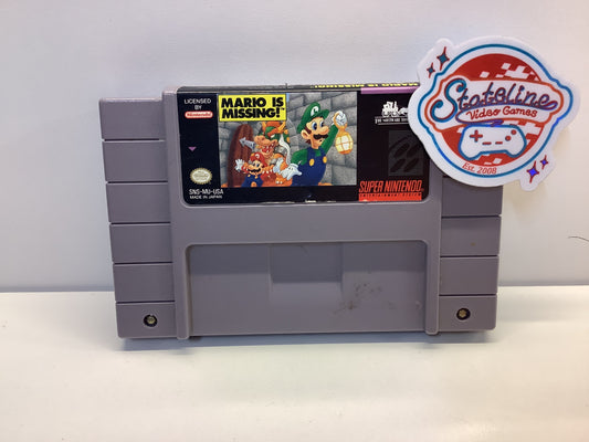 Mario is Missing - Super Nintendo