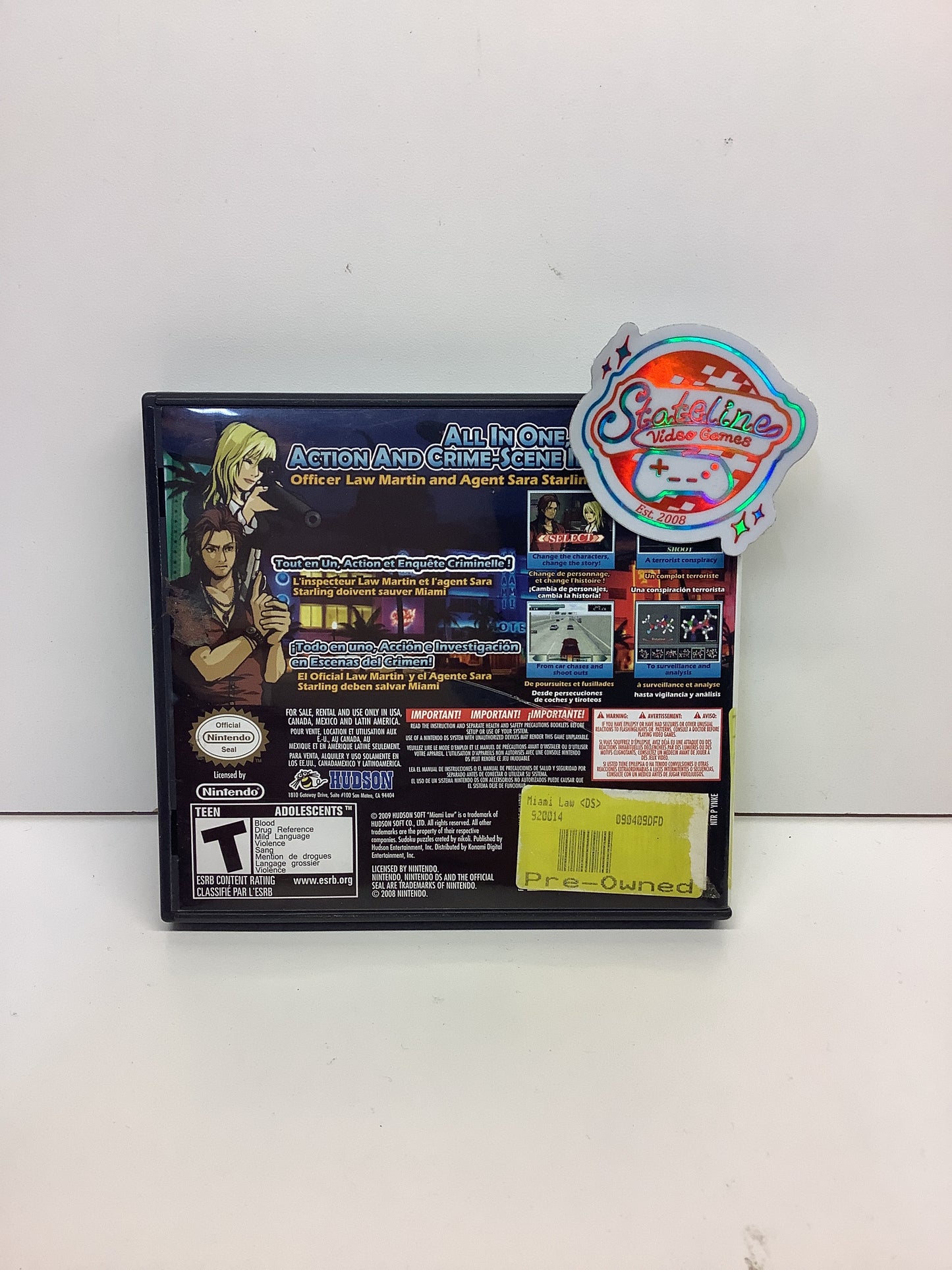 Miami Law - Nintendo DS