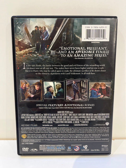 Harry Potter and the Deathly Hallows: Part 2 - DVD