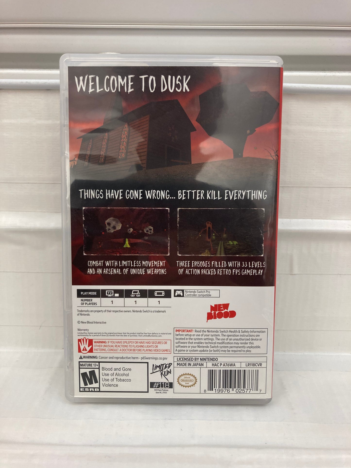 Dusk - Nintendo Switch