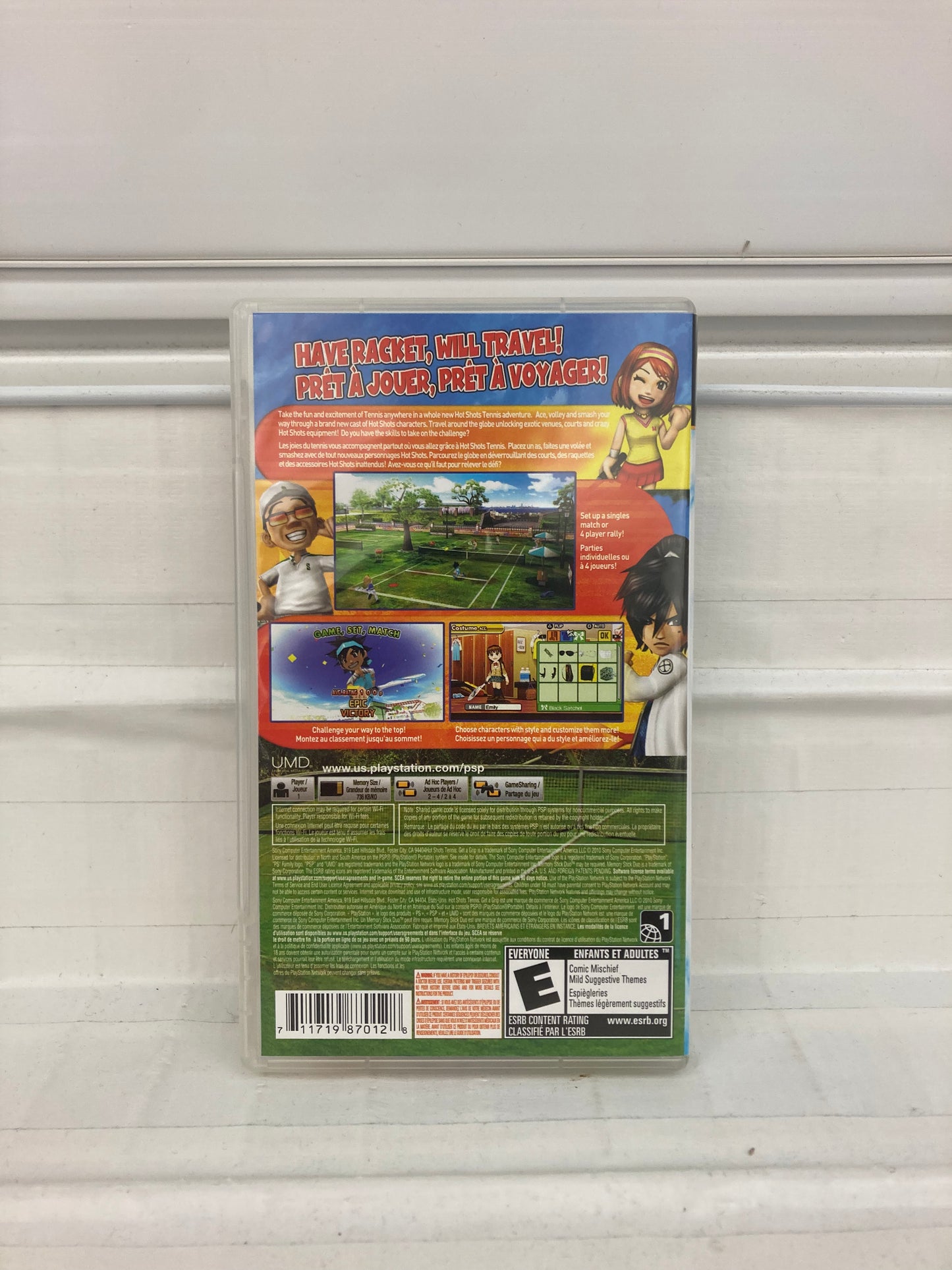 Hot Shots Tennis: Get a Grip - PSP