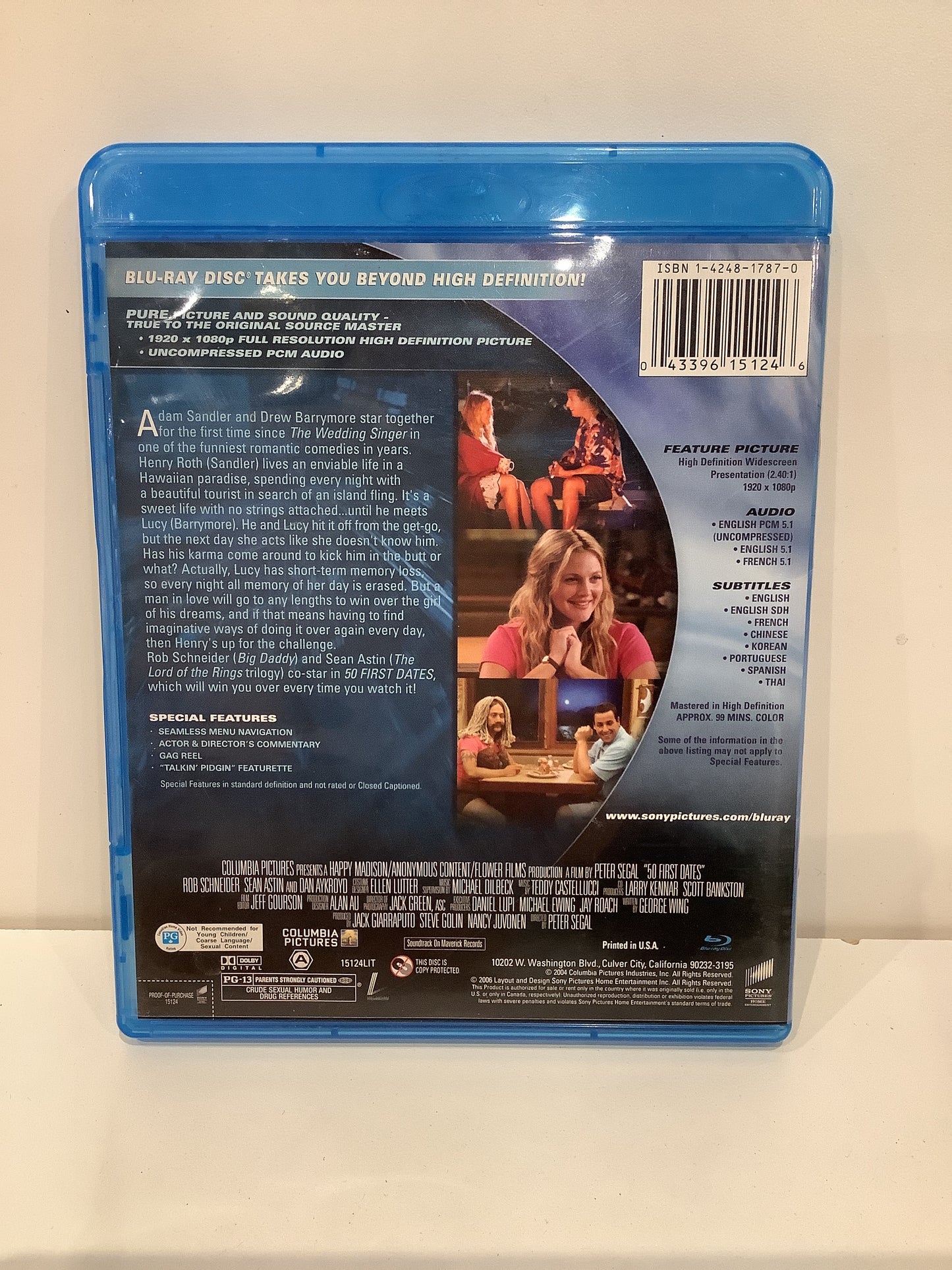 50 First Dates - Blu-Ray